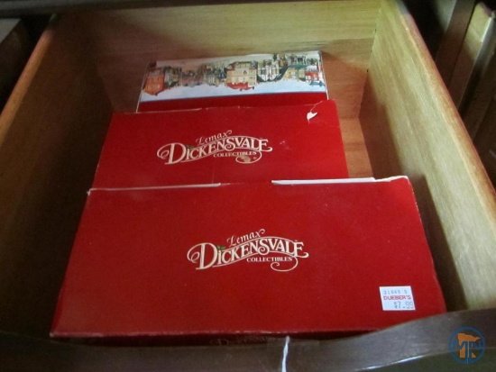 Christmas decorations: Lemax Dickensvale and Christmas Valley figurines