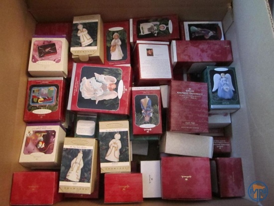 Christmas decorations: Hallmark Keepsake ornaments