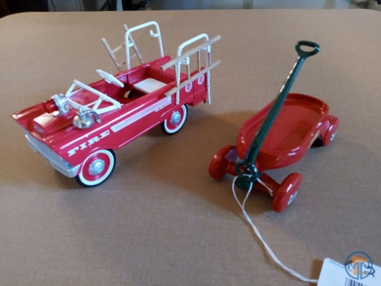 (2) Hallmark Kiddie Car Classics model pedal cars: