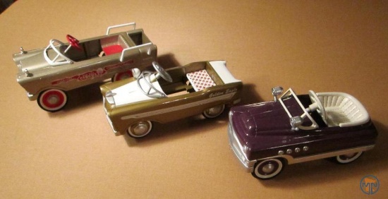 (3) Hallmark Kiddie Car Classics model pedal cars
