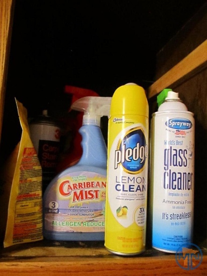 Cleaning supplies and Decon poison