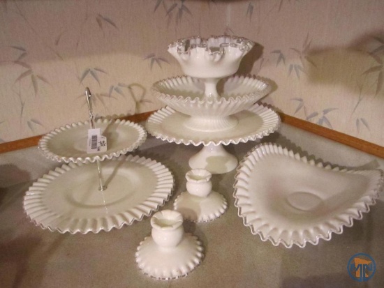 () ruffled crestline dishes