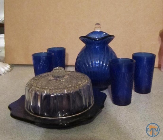 Cobalt blue children's set