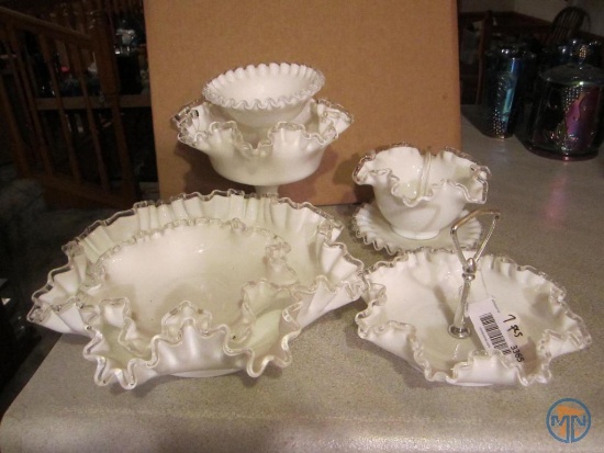 (7) Crestline dishes