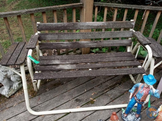 Patio glider bench, 48"