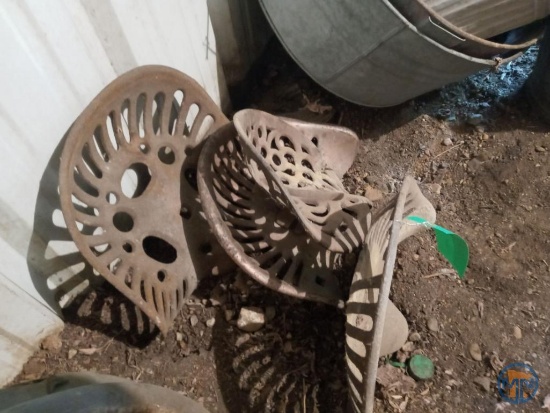 (4) tractor seats