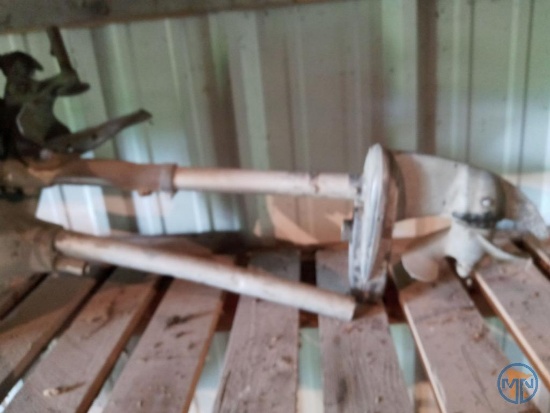 Vintage Evinrude outboard boat motor
