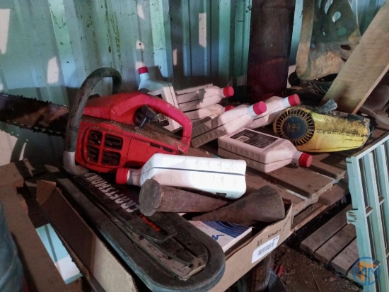 Husqvarna 340 E-series gas chainsaw, McCulloch gas chainsaw, Craftsman gas chainsaw