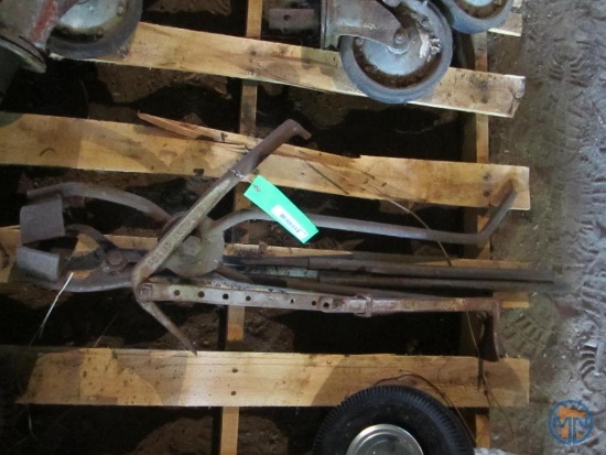 Adams brick carrier and tongs