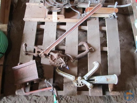 Winch, 20A winch, and lifting hooks