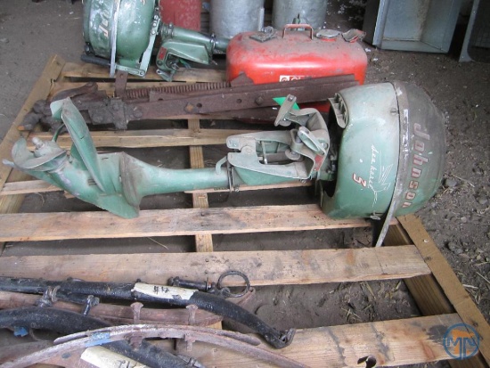 Johnson Seahorse 3hp outboard boat motor