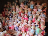 Baby dolls on riser