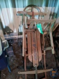 (2) Metal runner sleds