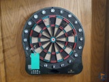 Sportcraft electronic dartboard with darts