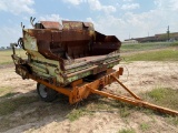 120 Roadster Paver with a Layton Bumper Pull Trailer