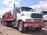 2007 Sterling Flat Bed Truck with Knuckle Boom