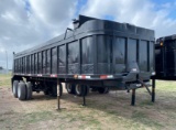 1967 LUFK 28' End Dump Trailer