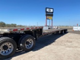 2015 East All Aluminum Stepdeck Trailer