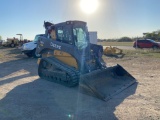 2018 John Deere 331G Track Skid Steer Loader