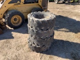 Solid Skid Steer Tires and Rims