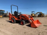 2018 Kubota BX25D Loader Backhoe