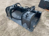 Grapple Skid Steer Bucket