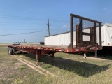 1989 Lufkin Flat Bed Trailer