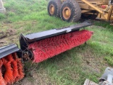 Versatech Sweeper Attachment for Skidsteer Loader