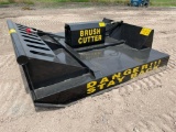 2021 MOWER KING SSRC 72 In. Hydraulic...Brush Cutter...Skid Steer Attachment