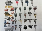 24 Set Equipment Key Ring