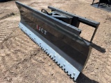 JCT 72 In. Hydraulic Plow Skid Steer Attachment