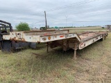 1978 Loadcraft Lowboy Trailer