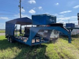 2005 TopHat Workstation Trailer Tandem axle