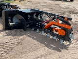 2021 Mower King ECSSCT72 Trencher (Skid Steer Attachment)