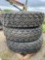 Set of 3 tires Bridgestone V-Steel H-Block 14.00R24
