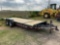 2021 Delta 20 ft Tilt Deck Trailer.