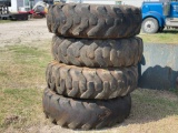 Motor Grader Tires and Rims