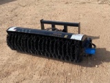 2021 MOWER KING SSBM72nHydraulic Skid Steer Broom Attachment.