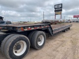 1980 Schwartz Hydraulic Dovetail Trailer