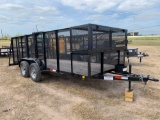 2021 C&M Utility Trailer