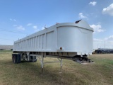 1992 Lufkin End Dump Trailer