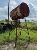 500 Gallon Fuel Tank with Stand