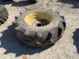 Firestone 18.4-30 Tire and Rim