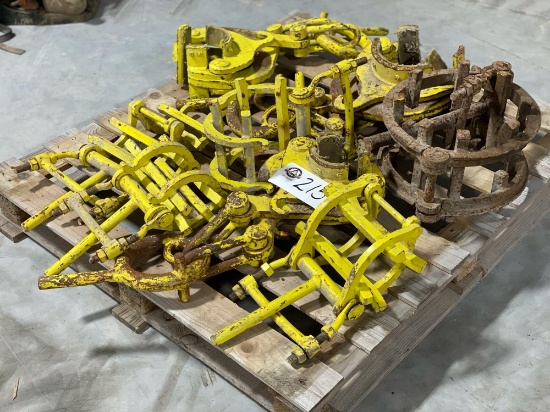 Assorted Rotary Pipe Clamps