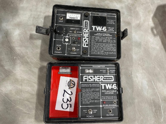Fisher Pipe & Cable Locator TW-6