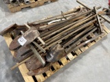 Pallet of Misc. Shovels and Spades