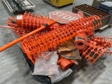 Pallet of Misc. Safety Fences