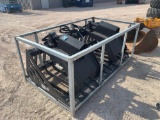 New Skid Steer Grapple Rock Bucket