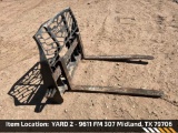 Skid Steer Pallet Forks