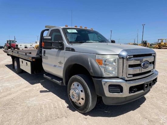 2013 Ford F550 Super Duty 6.7 Power Stroke Rollback Tow Truck
